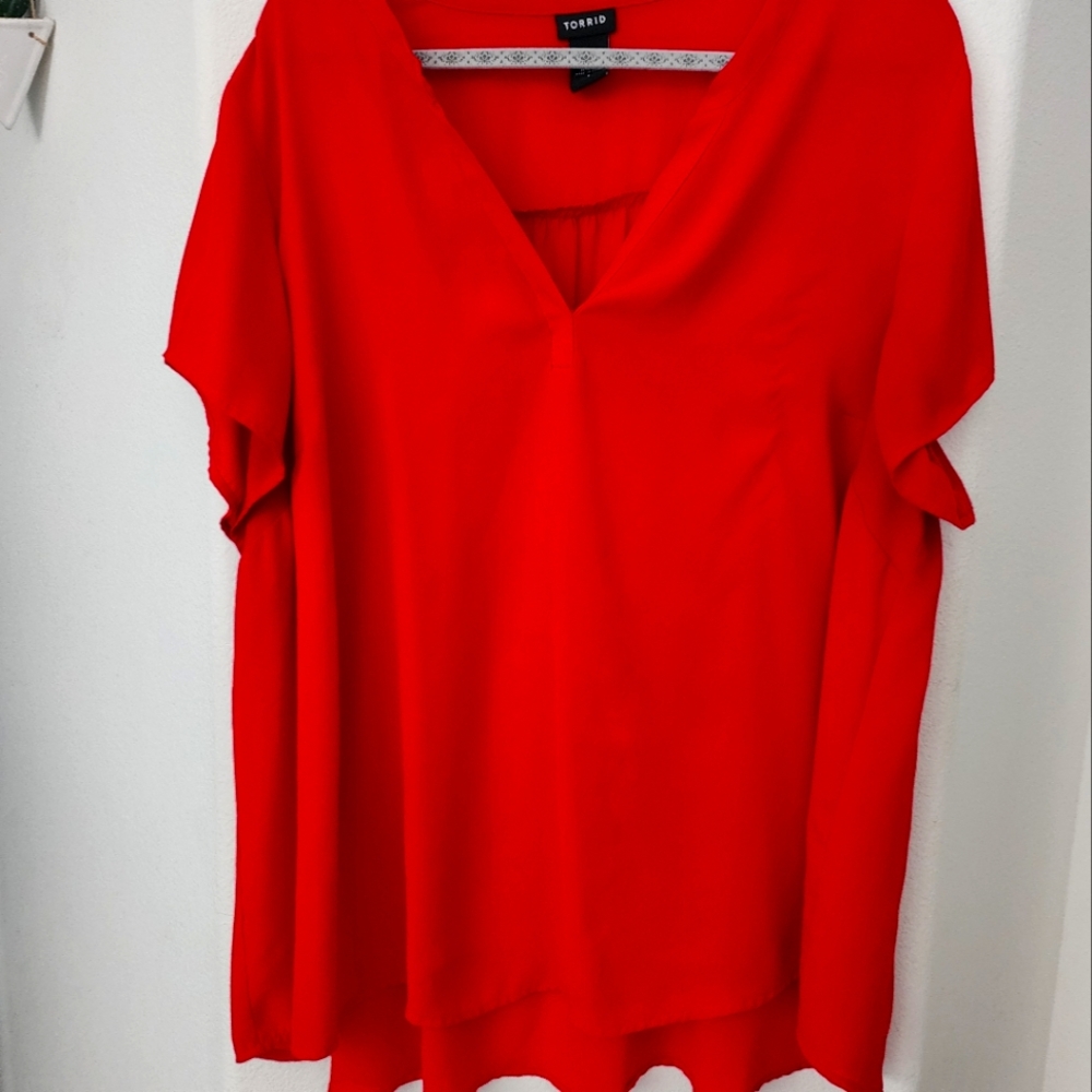 Torrid georgette blouse